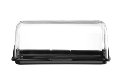 Vitrine à couvercle coulissant Roll top, HENDI, Noir, 465x315x(H)195mm, Rectangulaire — 871645