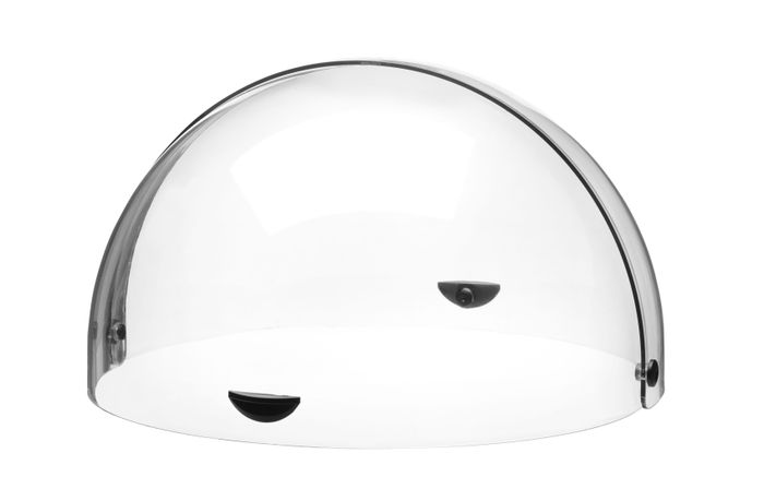 Rolltop deksel, HENDI, Transparant, 420x395x(H)230mm, Rond — 871676