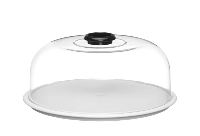 Cloche avec plateau, HENDI, ⌀340x(H)160mm, Rond — 871690