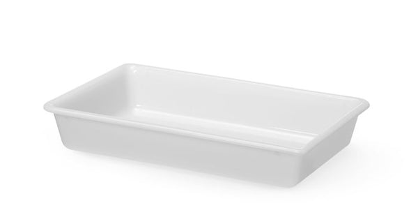 Bereidingsbak, HENDI, 6L, Wit, 430x285x(H)75mm — 873427