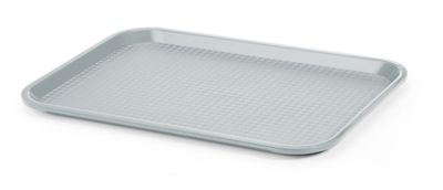 Fastfood dienbladen medium, AmerBox, Lichtgrijs, 305x415x(H)20mm — 878903