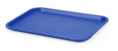 Plateaux fastfood moyen, AmerBox, Bleu, 305x415x(H)20mm — 878927