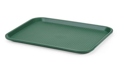 Fastfood dienbladen medium, AmerBox, Groen, 305x415x(H)20mm — 878934