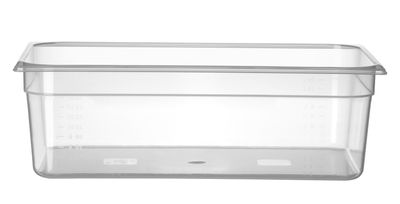 Bac Gastronorme 1/1, HENDI, Profi Line, GN 1/1, 18L, Transparent, 530x325x(H)150mm — 880012