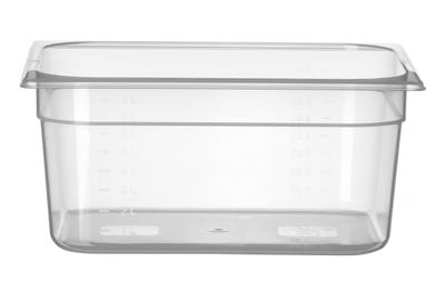 Container GN 1/2 polypropyleen, HENDI, Profi Line, GN 1/2, 8L, Transparant, 325x265x(H)150mm — 880111