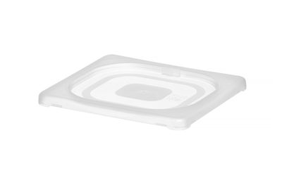 Deksel voor GN containers polypropyleen, HENDI, GN 1/6, Transparant, 176x162mm — 880647