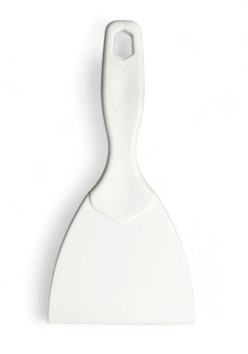 Deegspaan, HENDI, Wit, 210x105mm — 881095
