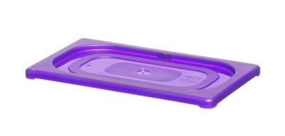 Deksel voor GN containers paars, HENDI, GN 1/4, Paars, 265x162mm — 881736