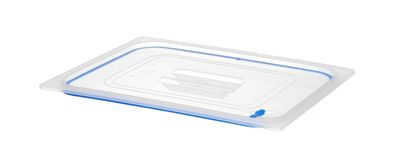 Deksel voor GN containers polypropyleen, HENDI, GN 1/2, Transparant, 325x265mm — 881811