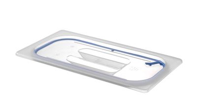 Deksel voor GN containers polypropyleen, HENDI, GN 1/3, Transparant, 325x176mm — 881828