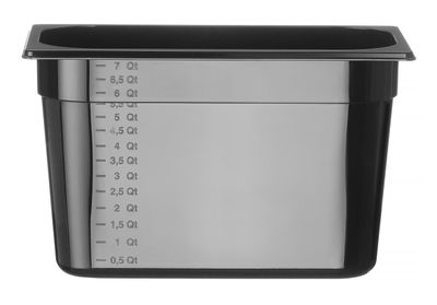 GN-bak 1/3 COOL, HENDI, COOL, GN 1/3, 7,1L, Zwart, 325x176x(H)200mm — 882221