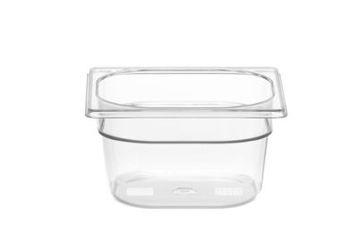GN-bak 1/6 COOL, HENDI, COOL, GN 1/6, 1,6L, Transparent, 176x162x(H)100mm — 882320
