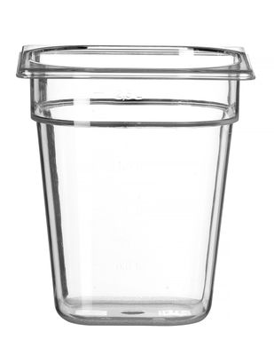 Bac gastronorme 1/6 COOL, HENDI, COOL, GN 1/6, 2,8L, Transparent, 176x162x(H)200mm — 882368