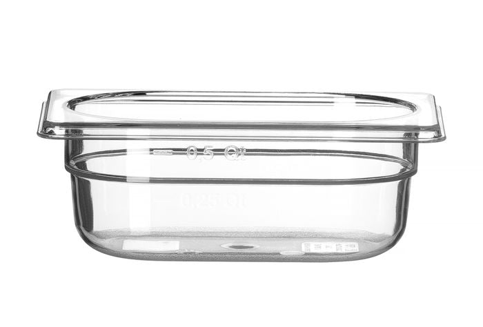 GN-bak 1/9 COOL, HENDI, COOL, GN 1/9, 0,6L, Transparant, 108x176x(H)65mm — 882382