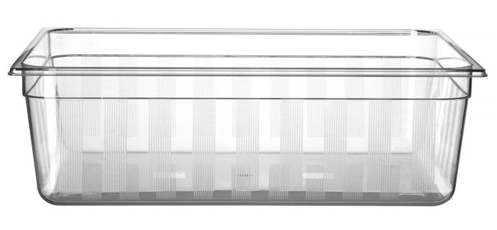 GN-bak 2/1 COOL, HENDI, COOL, GN 2/1, 55,5L, Transparant, 650x325x(H)100mm — 882412