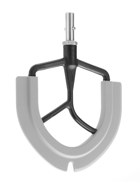 Platte klopper met siliconen rand, HENDI, 22x172x(H)218mm — 967355