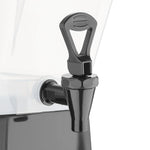 Distributeur de boissons en polypropylène noir Olympia 12L — HP799