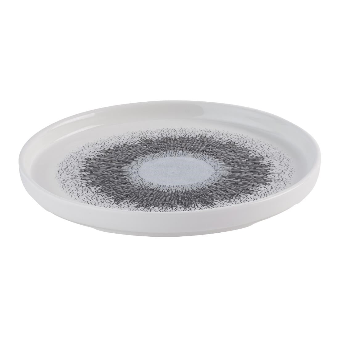 Assiettes avec rebord Churchill Studio Prints Fusion Black 210mm (lot de 6) — HR306