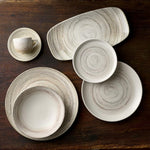 Assiettes rondes Churchill Elements Dune Evolve 220mm (lot de 12) — HR318