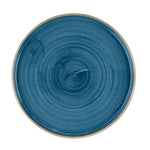 Assiettes avec rebord Churchill Stonecast Java Blue 260mm (lot de 6) — HR386