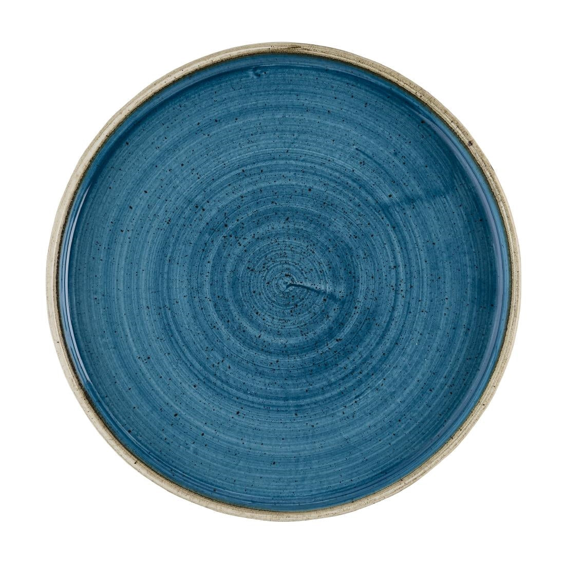 Assiettes avec rebord Churchill Stonecast Java Blue 210mm (lot de 6) — HR387