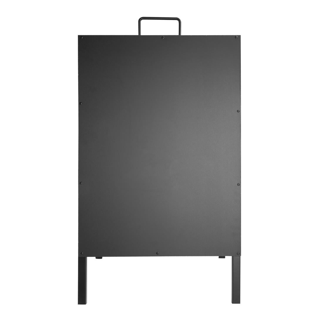Panneau de trottoir cadre métallique Olympia avec poignée de transport 500x850mm — HS805