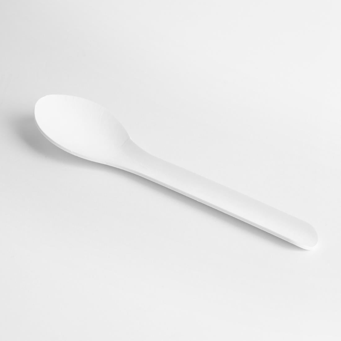 Cuillères en papier Fiesta Compostable 150 mm (lot de 100) — HT485