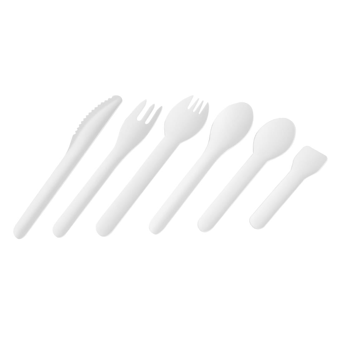 Cuillères en papier Fiesta Compostable 150 mm (lot de 100) — HT485
