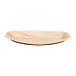 Assiettes creuses ovales en feuilles de palmier Fiesta Compostable 360mm (lot de 100) — HT876