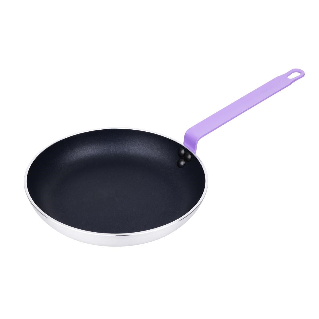 Poêle en aluminium antiadhésive Hygiplas Teflon Platinum Plus 280mm violette — HT969