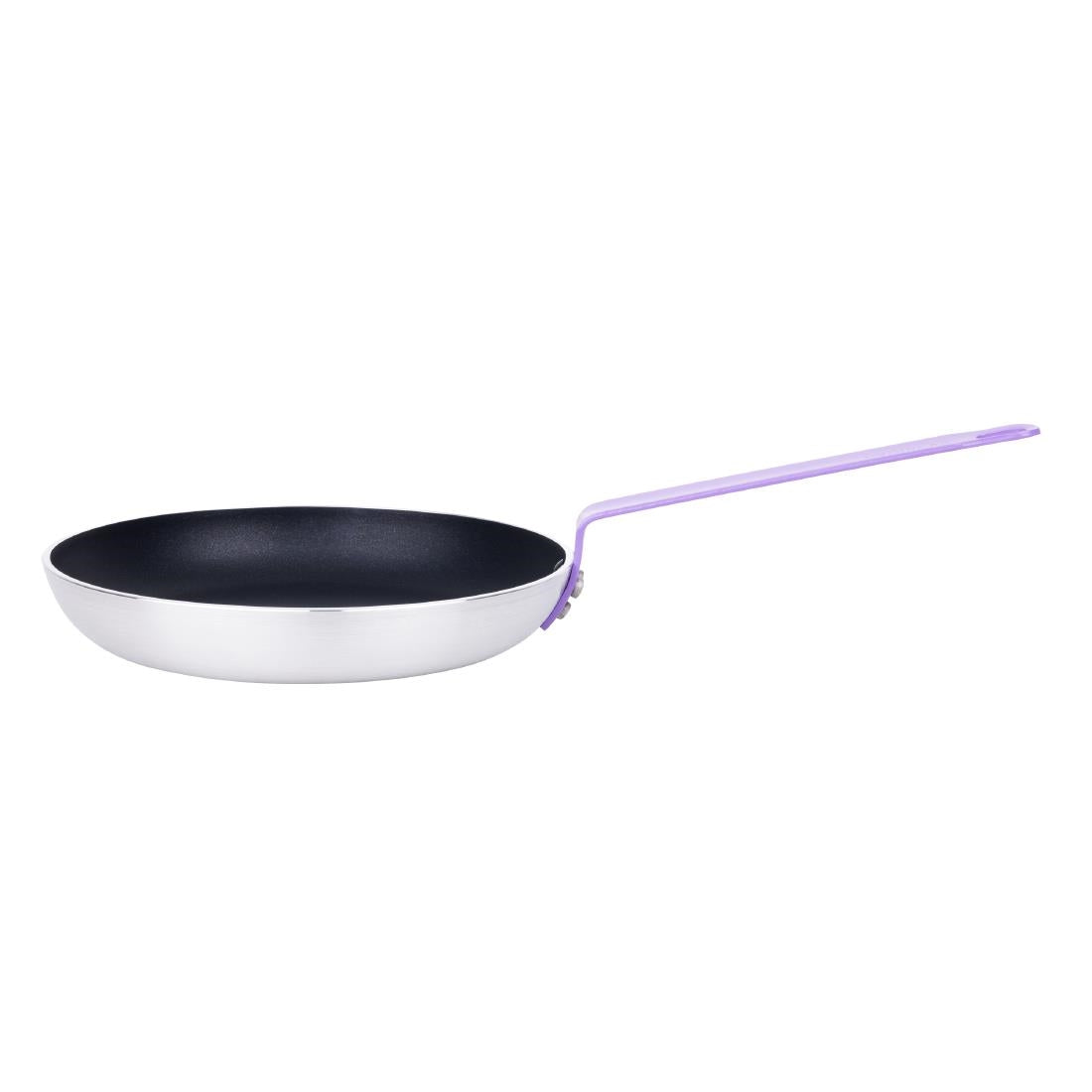 Poêle en aluminium antiadhésive Hygiplas Teflon Platinum Plus 280mm violette — HT969
