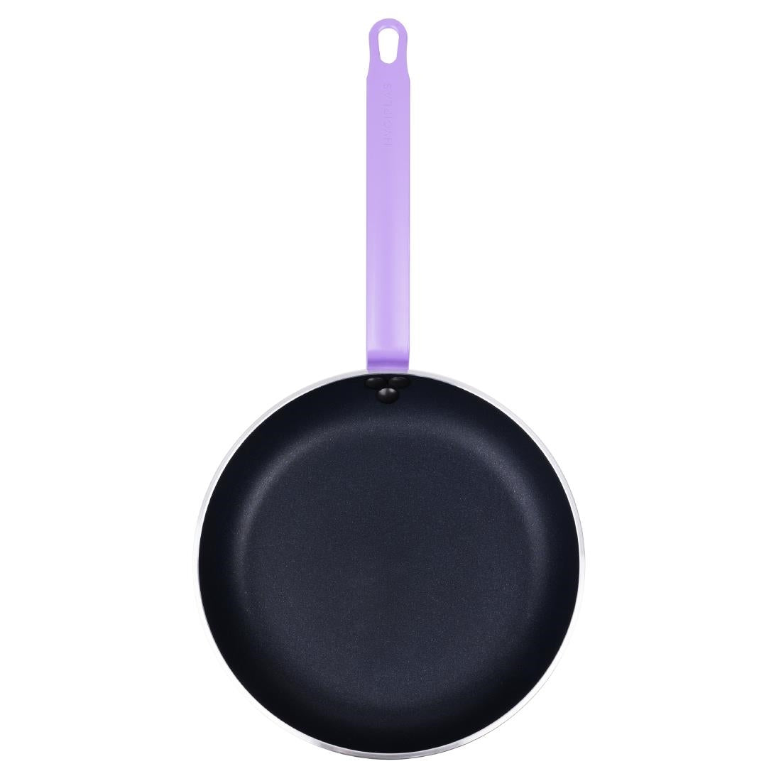 Poêle en aluminium antiadhésive Hygiplas Teflon Platinum Plus 280mm violette — HT969