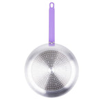 Poêle en aluminium antiadhésive Hygiplas Teflon Platinum Plus 280mm violette — HT969