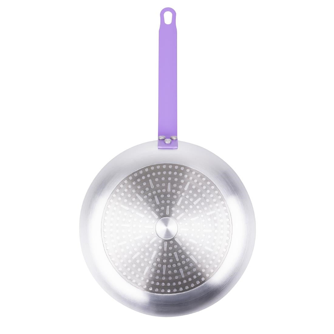 Poêle en aluminium antiadhésive Hygiplas Teflon Platinum Plus 280mm violette — HT969