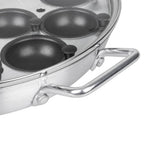 Pocheuse à oeufs en aluminium Vogue 350mm — HT975