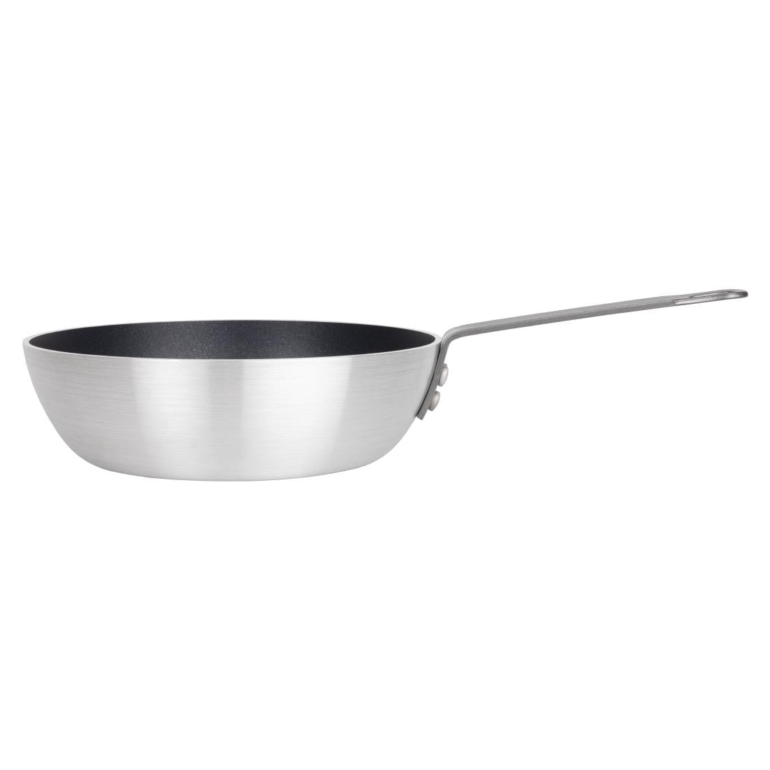 Sauteuse conique antiadhésive en aluminium Vogue 240mm — T355