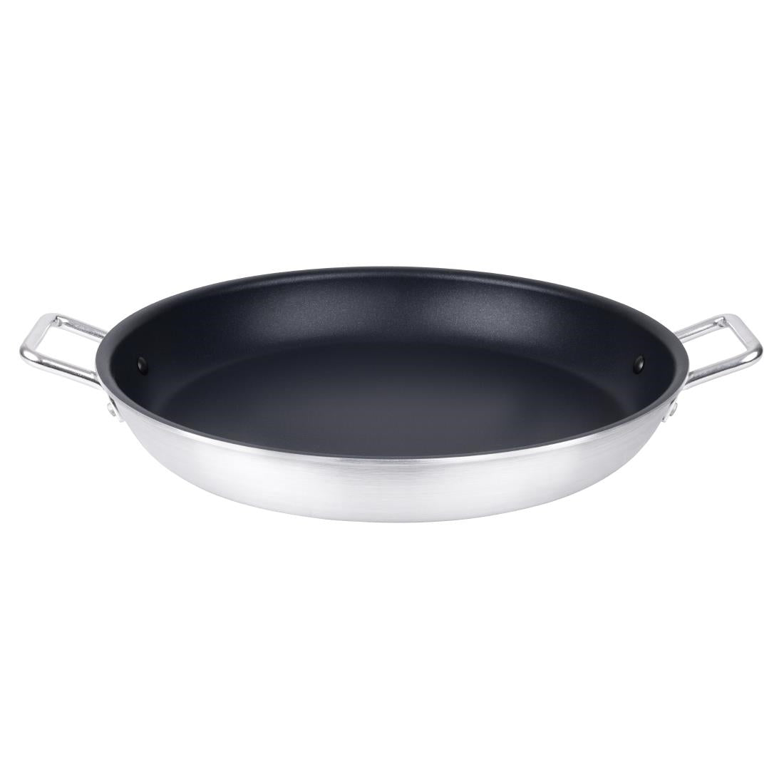 Poêle à paëlla en aluminium antiadhésive Vogue Teflon Platinum Plus 45cm — HT991