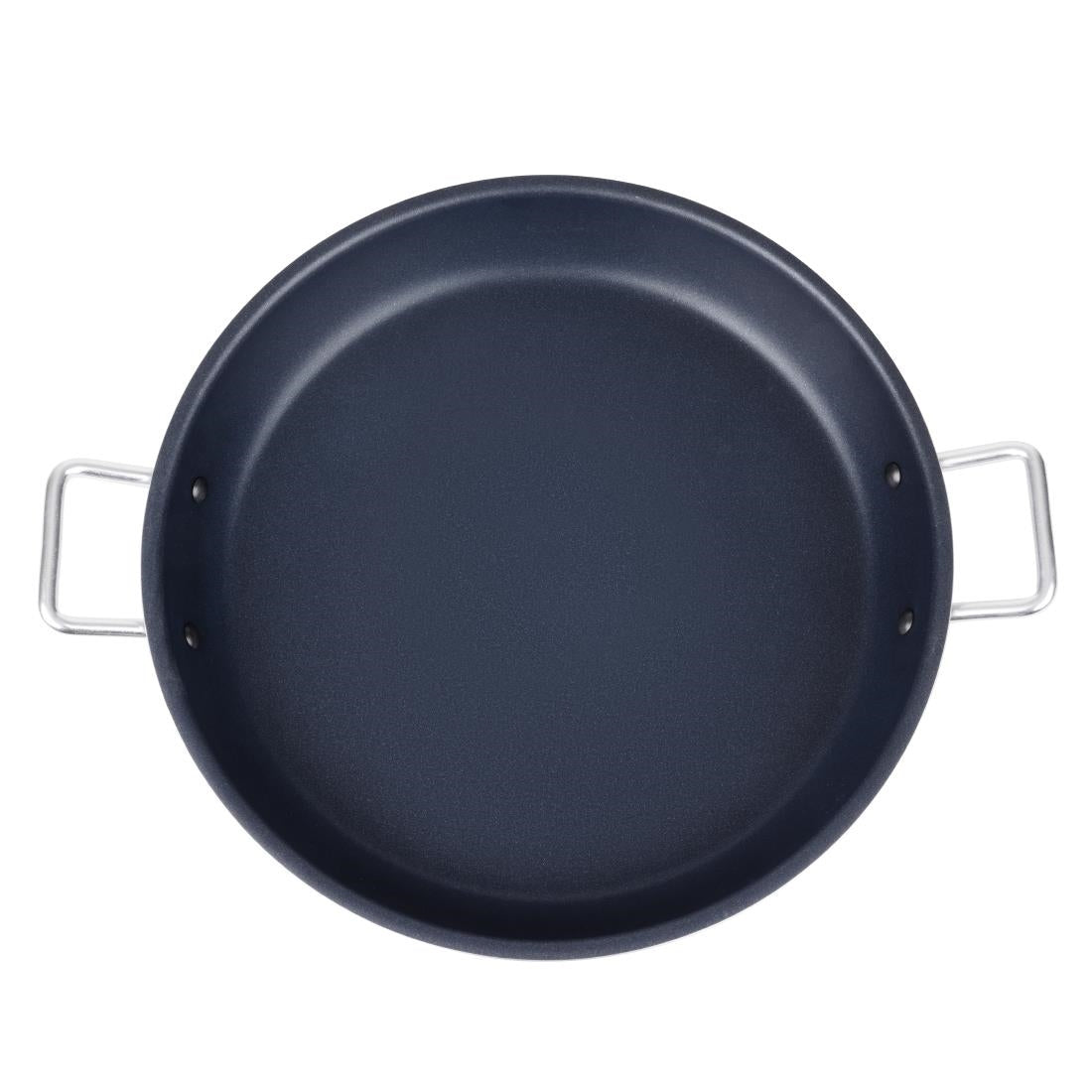 Poêle à paëlla en aluminium antiadhésive Vogue Teflon Platinum Plus 45cm — HT991