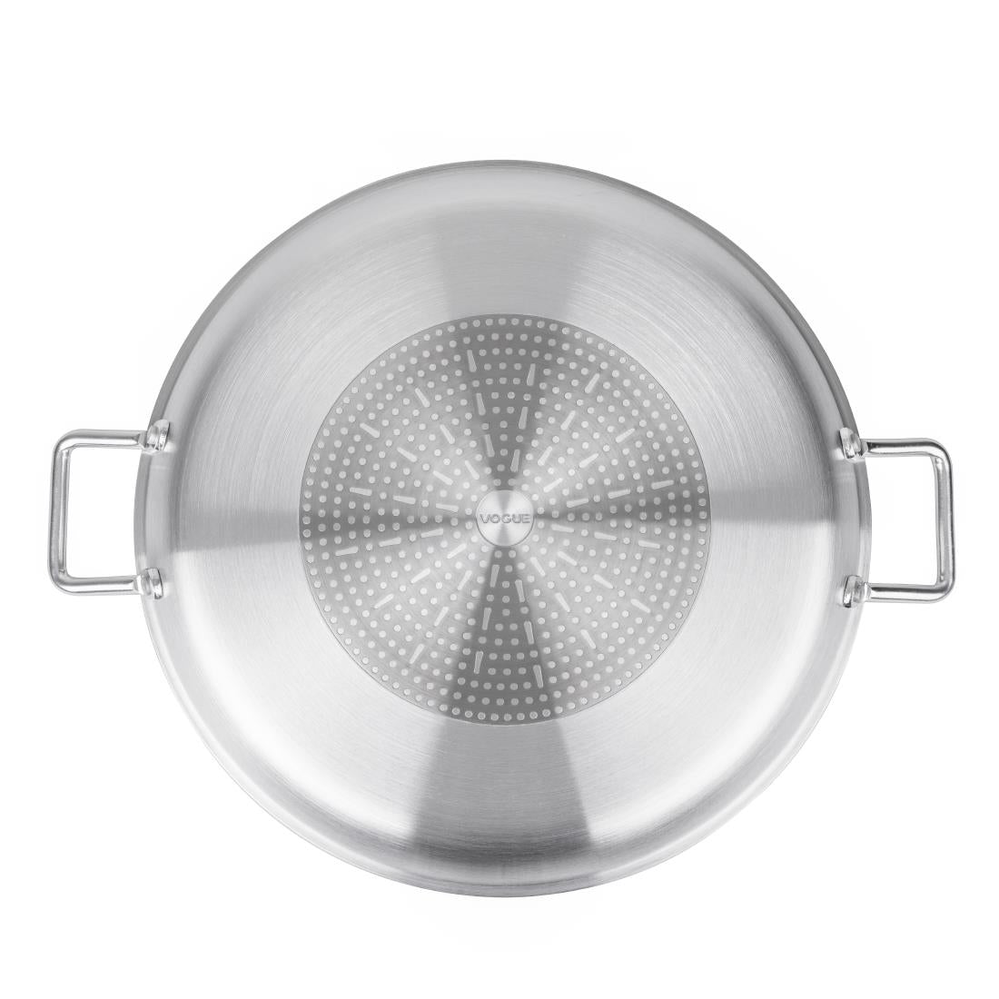 Poêle à paëlla en aluminium antiadhésive Vogue Teflon Platinum Plus 45cm — HT991