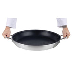 Poêle à paëlla en aluminium antiadhésive Vogue Teflon Platinum Plus 45cm — HT991