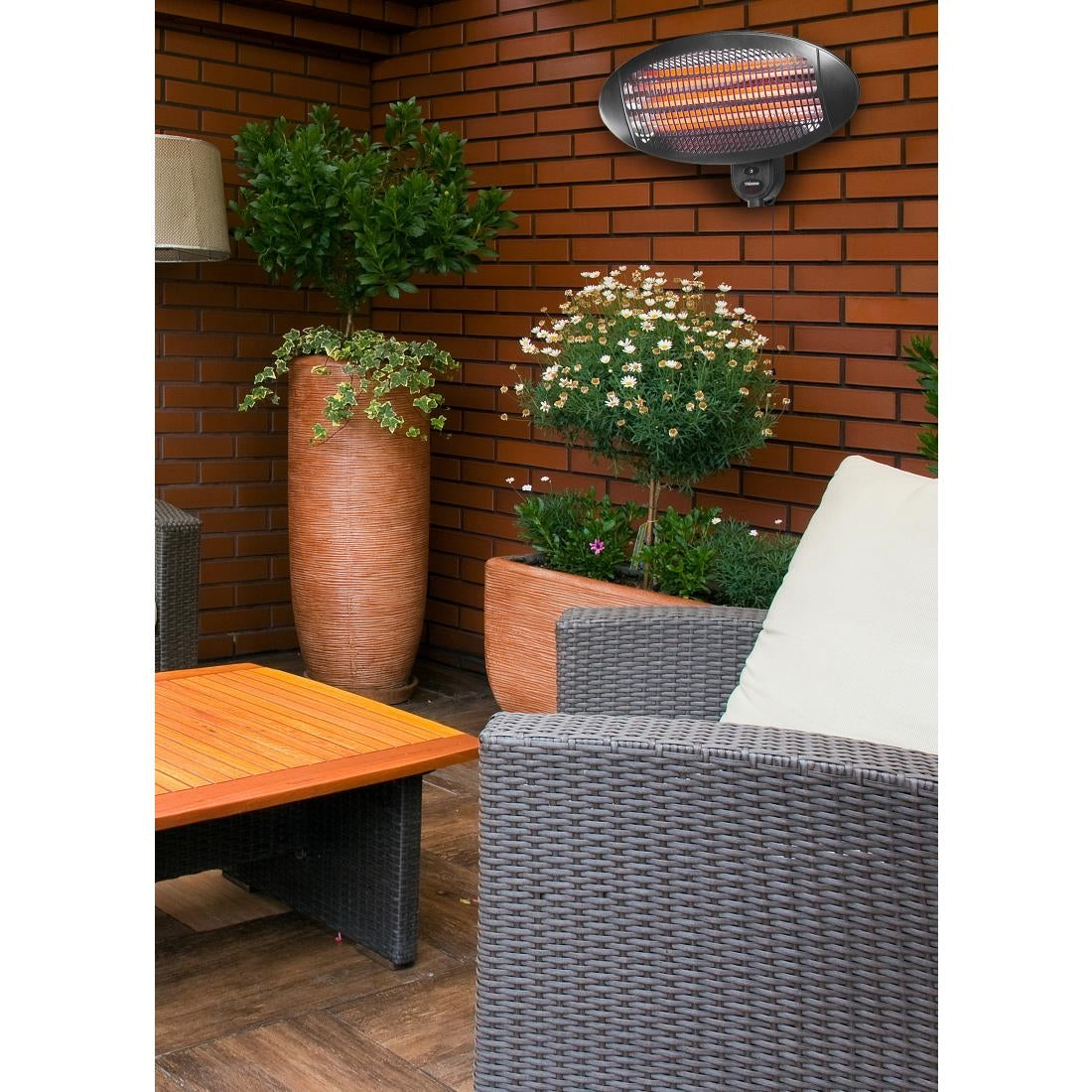 Chauffage de terrasse mural Tristar KA-5286 - IPX4 — HU417