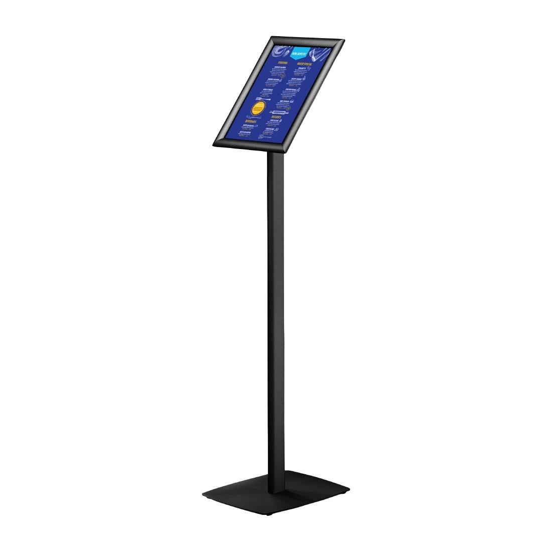 Porte-affiche Europel avec cadre clipsable A4 25mm noir — HU452