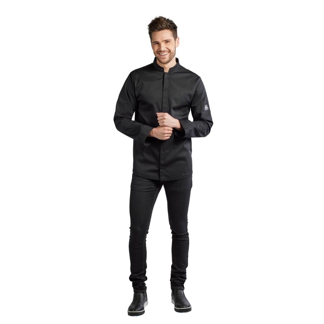 Veste de cuisine Chaud Devant Sabor noire 3XL — HU525-3XL