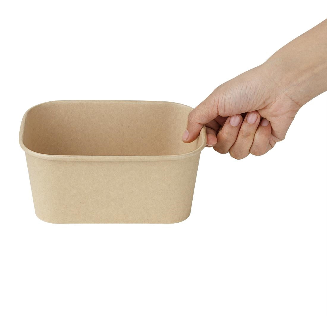 Barquettes carrées Fiesta Recyclable 1400ml (lot de 300) — HW018