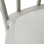 Chaises en résine style bois courbé Bolero Soho blanches (lot de 4) — HW288
