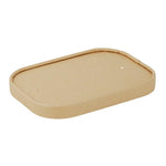 Couvercles en papier Fiesta Recyclable pour barquettes rectangulaires (lot de 300) — HW624