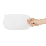 Couvercles PET pour barquettes ovales en bagasse Fiesta Recyclable — HW630