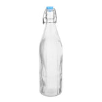 Bouteilles d'eau rainurées à bouchon mécanique Olympia 1L (lot de 6) — HW793