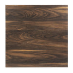 Table carrée Bolero Complete effet bois foncé 700mm — HW850