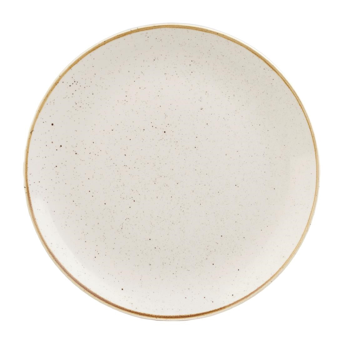 Assiettes rondes Churchill Stonecast Barley White 228mm (Lot de 12) — HX015